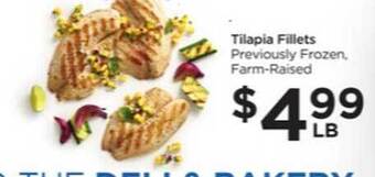 Food 4 Less Tilapia Fillets offer