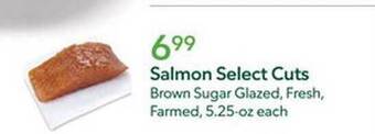 Publix Salmon Select Cuts offer