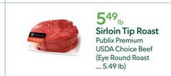 Publix Sirloin Tip Roast offer