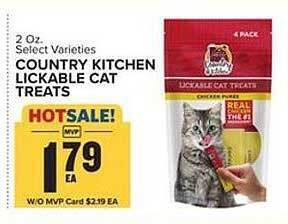 Food Lion Country Kitchen Lickable Cat Treats offer
