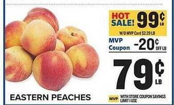 Food Lion Eastern Peaches offer