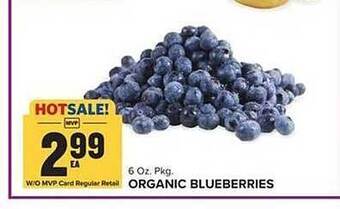 Food Lion Organic Blueberries offer