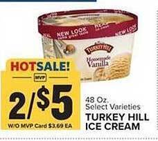 Food Lion Turkey Hill Ice Cream offer