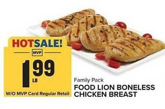 Food Lion Food Lion Boneless Chicken Breast offer