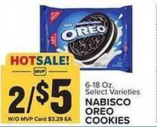 Food Lion Nabisco Oreo Cookies offer