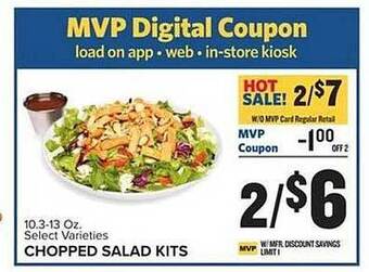Food Lion Chopped Salad Kits offer