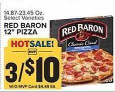 Food Lion Red Baron 12 offer