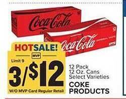 Food Lion Coke Products offer