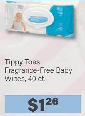 Commissary Tippy Toes Fragrance-free Baby Wipes offer