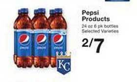 Price Chopper Pepsi Products offer