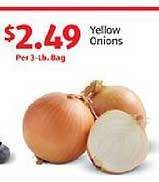 Aldi Yellow Onions offer