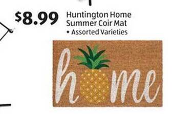 Aldi Huntington Home Summer Coir Mat offer