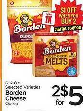 Edwards Food Giant Borden Cheese offer