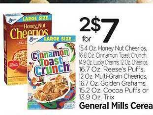 Edwards Food Giant General Mills Cereal offer
