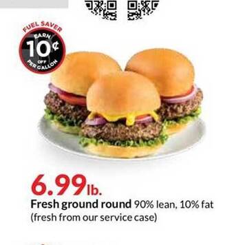 Hy-Vee Fresh Ground Round offer
