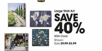 Fred Meyer Large Wall Art offer