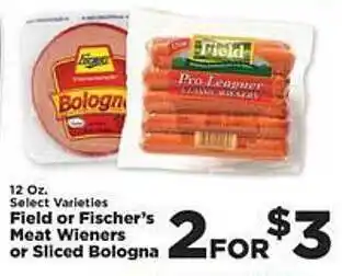 IGA Select Varieties Field Or Fischer's Meat Wieners Or Sliced Bologna offer