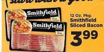 IGA Smithfield Sliced Bacon offer