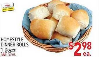 Homestyle Dinner Rolls