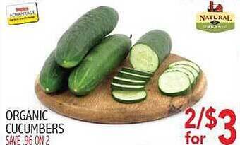 Ingles Markets Organic Cucumbers offer