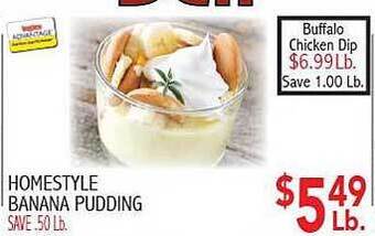 Ingles Markets Homestyle Banana Pudding offer