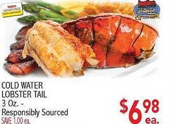 Ingles Markets Cold Water Lobster Tail offer