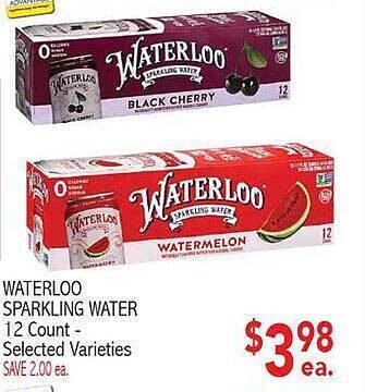 Ingles Markets Waterloo Sparkling Water offer