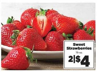 Rosauers Sweet Strawberries offer