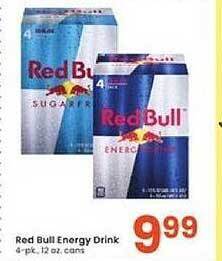 Albertsons Red Bull Energy Drink offer