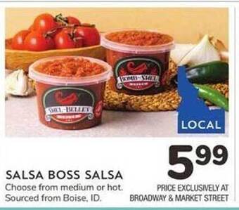 Albertsons Salsa Boss Salsa offer