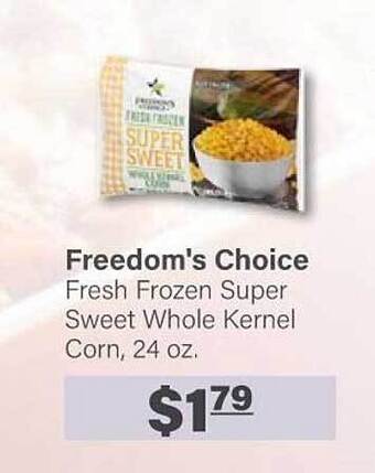 Commissary Freedom's Choice offer