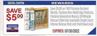 Commissary Pantene offer