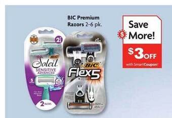 Family Dollar Bic Premium Razors offer