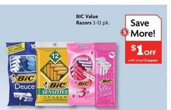 Family Dollar Bic Value Razors offer