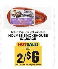Food Lion Holmes Smokehouse Sausage offer