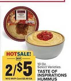 Food Lion Taste Of Inspirations Hummus offer