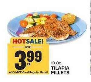 Food Lion Tilapia Fillets offer