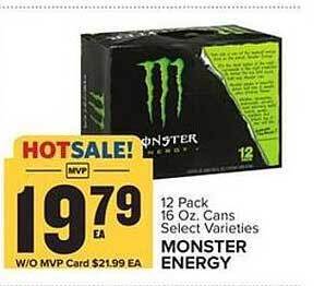 Food Lion Monster Energy offer