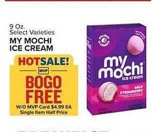 Food Lion My Mochi Ice Cream offer