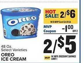 Food Lion Oreo Ice Cream offer