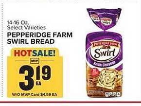 Food Lion Pepperidge Farm Swirl Bread offer