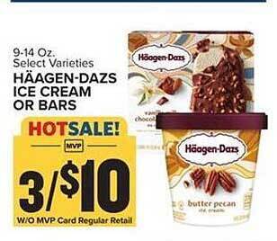 Food Lion Häagen-Dazs Ice Cream Or Bars offer