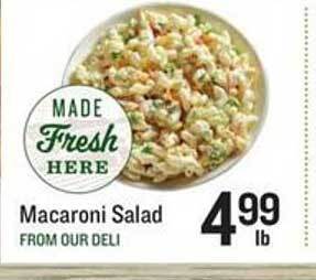 Lowes Foods Macaroni Salad offer