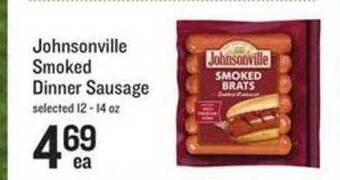 Lowes Foods Johnsonville Smoked Dinner Sausage offer