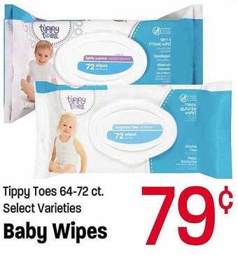 Maceys Tippy Toes Baby Wipes offer