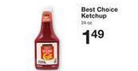 Price Chopper Best Choice Ketchup offer