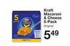 Price Chopper Kraft Macaroni & Cheese offer