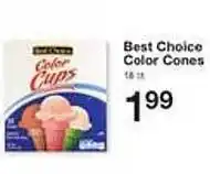 Price Chopper Best Choise Color Cones offer