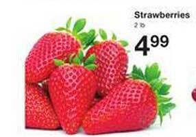 Price Chopper Strawberries offer