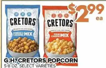 Price Cutter G.h. Cretors Popcorn Select Varieties offer